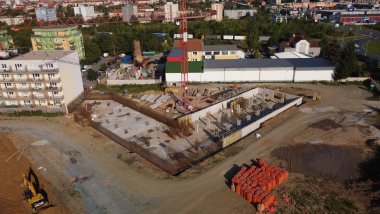 Průběh stavby - Srpen 2022