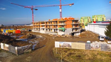 Průběh stavby - Leden 2023